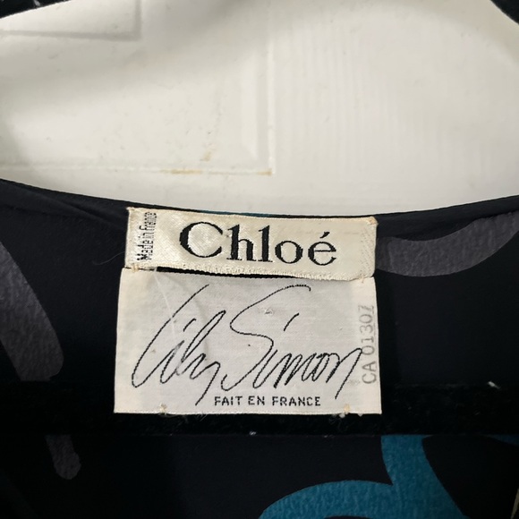 Vintage Chloé Silk Blouse - Picture 7 of 7